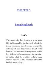 06 Little Women Louisa May Alcott 5 Being Neighborly -- 绘本听读宝在线台词全文