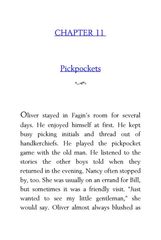 07 Oliver Twist Charles Dickens 11 Pickpockets -- 绘本听读宝在线台词全文