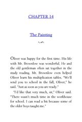 07 Oliver Twist Charles Dickens 14 The Painting -- 绘本听读宝在线台词全文