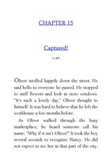 07 Oliver Twist Charles Dickens 15 Captured! -- 绘本听读宝在线台词全文