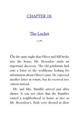 07 Oliver Twist Charles Dickens 18 The Locket -- 绘本听读宝在线台词全文