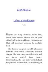 07 Oliver Twist Charles Dickens 2 Life in a Workhouse -- 绘本听读宝在线台词全文