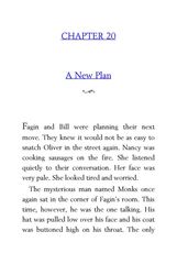 07 Oliver Twist Charles Dickens 20 A New Plan -- 绘本听读宝在线台词全文
