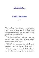 07 Oliver Twist Charles Dickens 21 A Full Confession -- 绘本听读宝在线台词全文