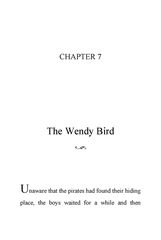 08 Peter Pan James Matthew Barrie 7 The Wendy Bird -- 绘本听读宝在线台词全文