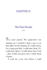 09 Robinson Crusoe Daniel Dafoe 21 The First Decade -- 绘本听读宝在线台词全文