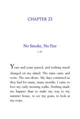 09 Robinson Crusoe Daniel Dafoe 23 No Smoke, No Fire -- 绘本听读宝在线台词全文