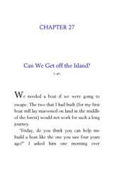 09 Robinson Crusoe Daniel Dafoe 27 Can We Get off the Island -- 绘本听读宝在线台词全文