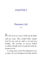 09 Robinson Crusoe Daniel Dafoe 9 Plantation Life -- 绘本听读宝在线台词全文