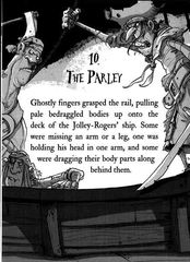1 The Jolley-Rogers and the Ghostly Galleon 10 The Parley -- 绘本听读宝在线台词全文