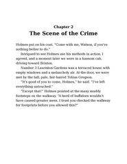 01 A Study in Scarlet 2 The Scene of the Crime -- 绘本听读宝在线台词全文