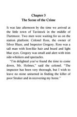 12 The Silver Blaze 3 The Scene of the Crime -- 绘本听读宝在线台词全文