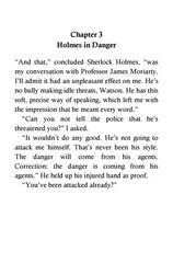 13 The Final Problem 3 Holmes in Danger -- 绘本听读宝在线台词全文