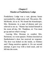 09 The Sign of Four 2 Murder at Pondicherry Lodge -- 绘本听读宝在线台词全文