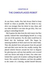 1 The Wild Robot 18 THE CAMOUFLAGED ROBOT -- 绘本听读宝在线台词全文