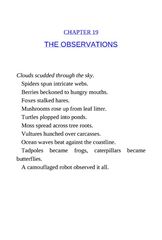 1 The Wild Robot 19 THE OBSERVATIONS -- 绘本听读宝在线台词全文