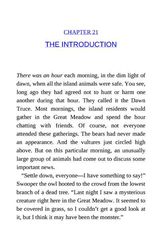 1 The Wild Robot 21 THE INTRODUCTION -- 绘本听读宝在线台词全文