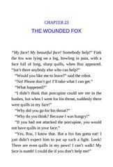1 The Wild Robot 23 THE WOUNDED FOX -- 绘本听读宝在线台词全文