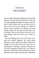 1 The Wild Robot 24 THE ACCIDENT -- 绘本听读宝在线台词全文