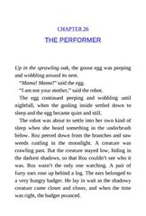 1 The Wild Robot 26 THE PERFORMER -- 绘本听读宝在线台词全文