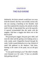 1 The Wild Robot 28 THE OLD GOOSE -- 绘本听读宝在线台词全文