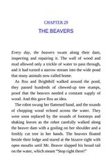 1 The Wild Robot 29 THE BEAVERS -- 绘本听读宝在线台词全文