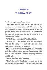 1 The Wild Robot 48 THE NEW FOOT -- 绘本听读宝在线台词全文