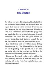 1 The Wild Robot 54 THE WINTER -- 绘本听读宝在线台词全文