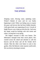 1 The Wild Robot 59 THE SPRING -- 绘本听读宝在线台词全文