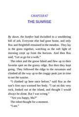 1 The Wild Robot 67 THE SUNRISE -- 绘本听读宝在线台词全文