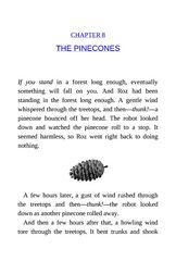 1 The Wild Robot 8 THE PINECONES -- 绘本听读宝在线台词全文