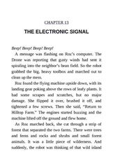 2 The Wild Robot Escapes 13 THE ELECTRONIC SIGNAL -- 绘本听读宝在线台词全文