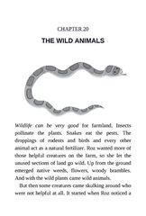 2 The Wild Robot Escapes 20 THE WILD ANIMALS -- 绘本听读宝在线台词全文