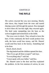 2 The Wild Robot Escapes 23 THE RIFLE -- 绘本听读宝在线台词全文