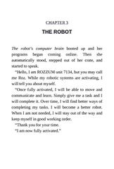 2 The Wild Robot Escapes 3 THE ROBOT -- 绘本听读宝在线台词全文