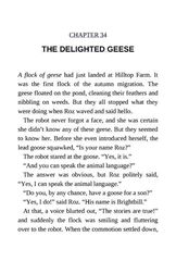 2 The Wild Robot Escapes 34 THE DELIGHTED GEESE -- 绘本听读宝在线台词全文