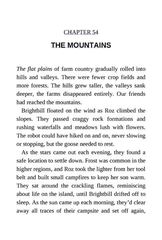 2 The Wild Robot Escapes 54 THE MOUNTAINS -- 绘本听读宝在线台词全文