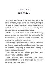 2 The Wild Robot Escapes 56 THE TORCH -- 绘本听读宝在线台词全文