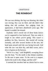 2 The Wild Robot Escapes 63 THE ROWBOAT -- 绘本听读宝在线台词全文