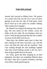 2 The Wild Robot Escapes 91 The Epilogue -- 绘本听读宝在线台词全文