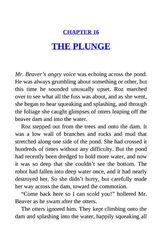 3 The Wild Robot Protects 16 THE PLUNGE -- 绘本听读宝在线台词全文