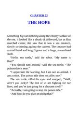 3 The Wild Robot Protects 22 THE HOPE -- 绘本听读宝在线台词全文
