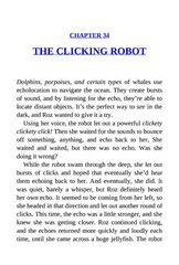 3 The Wild Robot Protects 34 THE CLICKING ROBOT -- 绘本听读宝在线台词全文