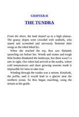 3 The Wild Robot Protects 41 THE TUNDRA -- 绘本听读宝在线台词全文