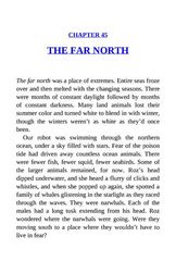 3 The Wild Robot Protects 45 THE FAR NORTH -- 绘本听读宝在线台词全文
