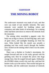 3 The Wild Robot Protects 69 THE MINING ROBOT -- 绘本听读宝在线台词全文
