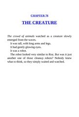 3 The Wild Robot Protects 76 THE CREATURE -- 绘本听读宝在线台词全文
