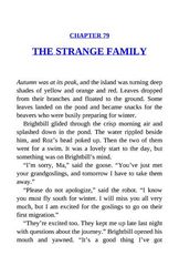 3 The Wild Robot Protects 79 THE STRANGE FAMILY -- 绘本听读宝在线台词全文