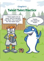 2 sleepaway clamps 6 Talent Takes Practice -- 绘本听读宝在线台词全文