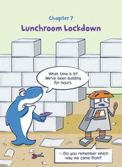 3 Z0mbie doughnut attack 7 Lunchroom Lockdown -- 绘本听读宝在线台词全文